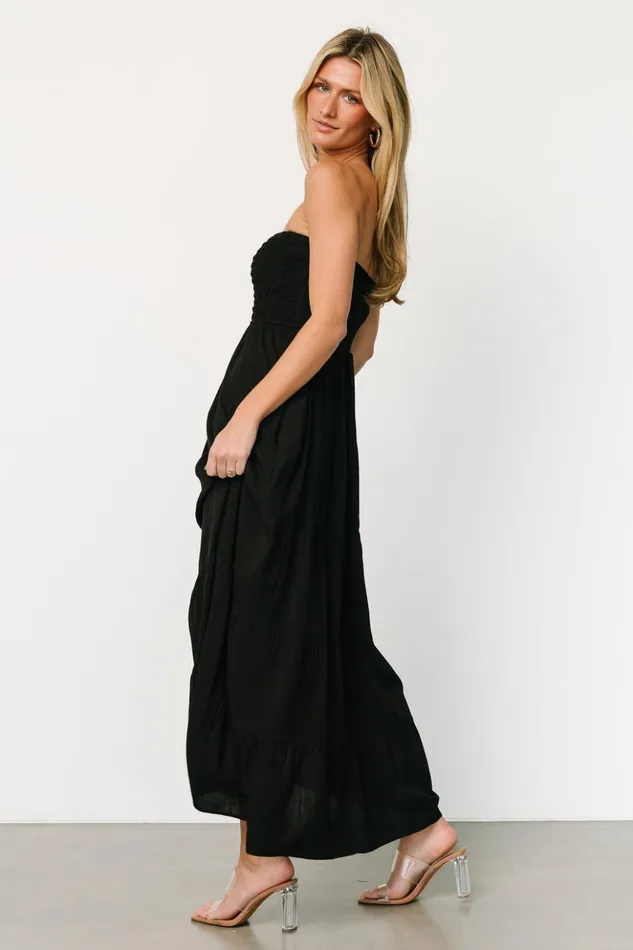 Baltic Born Maxi Dresses Domenica Strapless Maxi Dress Black 8211 Women Baltic Born Maxi Dresses Domenica Strapless Maxi Dress Black 8211 Women