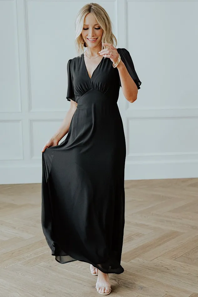 Baltic Born Maxi Dresses Esti Maxi Dress Black 8211 Women Baltic Born Maxi Dresses Esti Maxi Dress Black 8211 Women