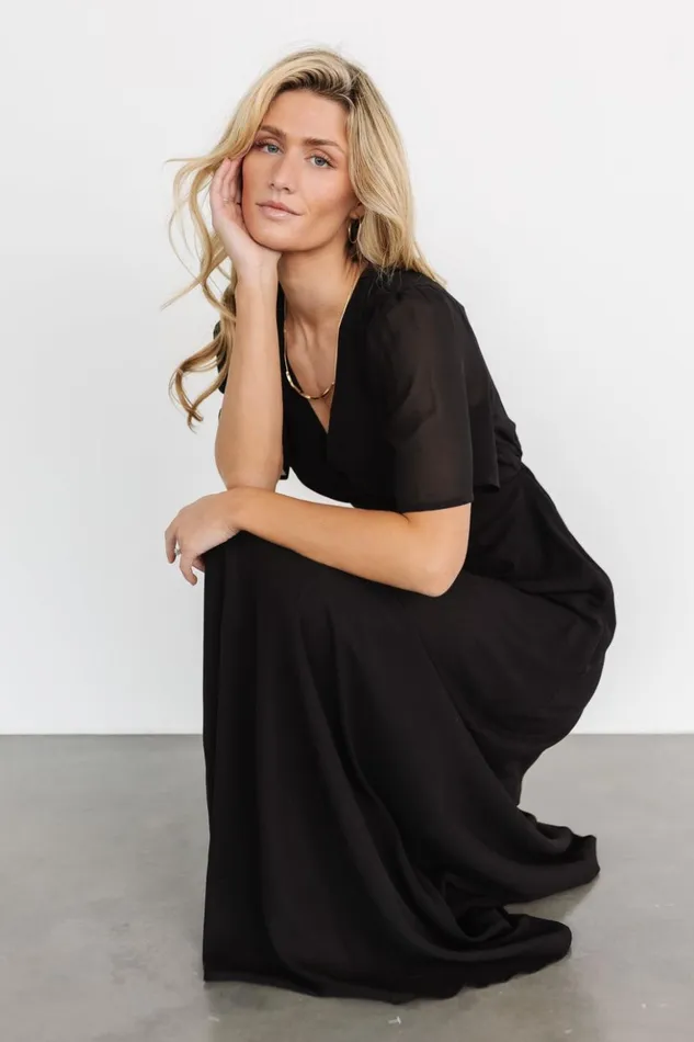 Baltic Born Maxi Dresses Esti Maxi Dress Black 8211 Women Baltic Born Maxi Dresses Esti Maxi Dress Black 8211 Women