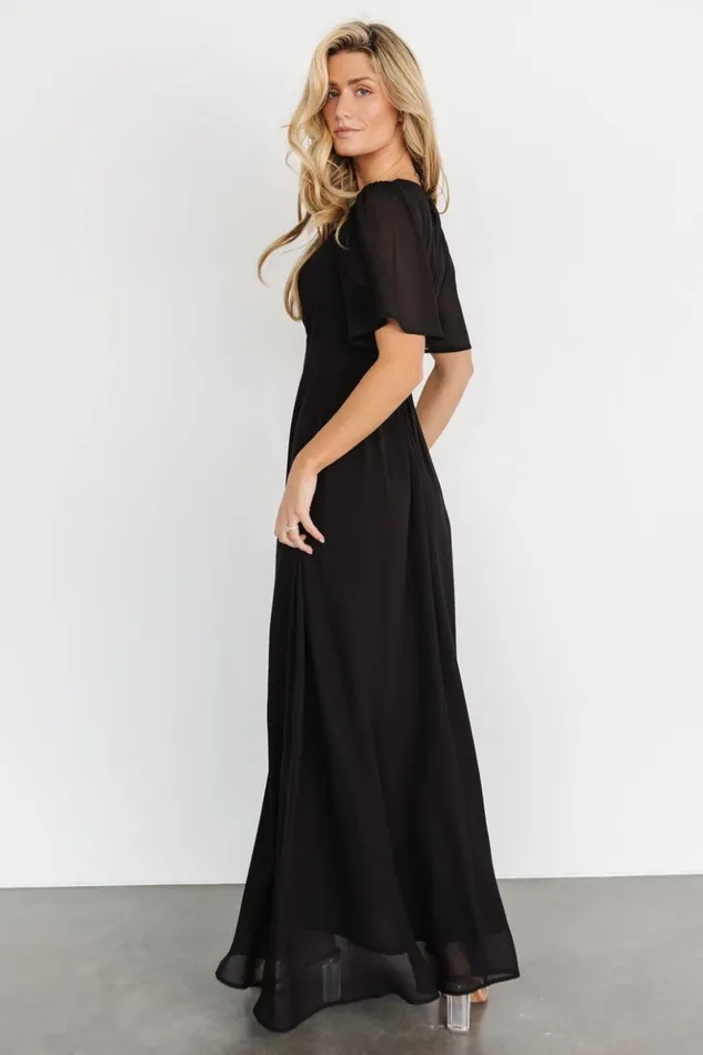 Baltic Born Maxi Dresses Esti Maxi Dress Black 8211 Women Baltic Born Maxi Dresses Esti Maxi Dress Black 8211 Women