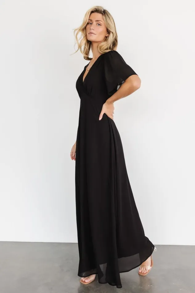 Baltic Born Maxi Dresses Esti Maxi Dress Black 8211 Women Baltic Born Maxi Dresses Esti Maxi Dress Black 8211 Women