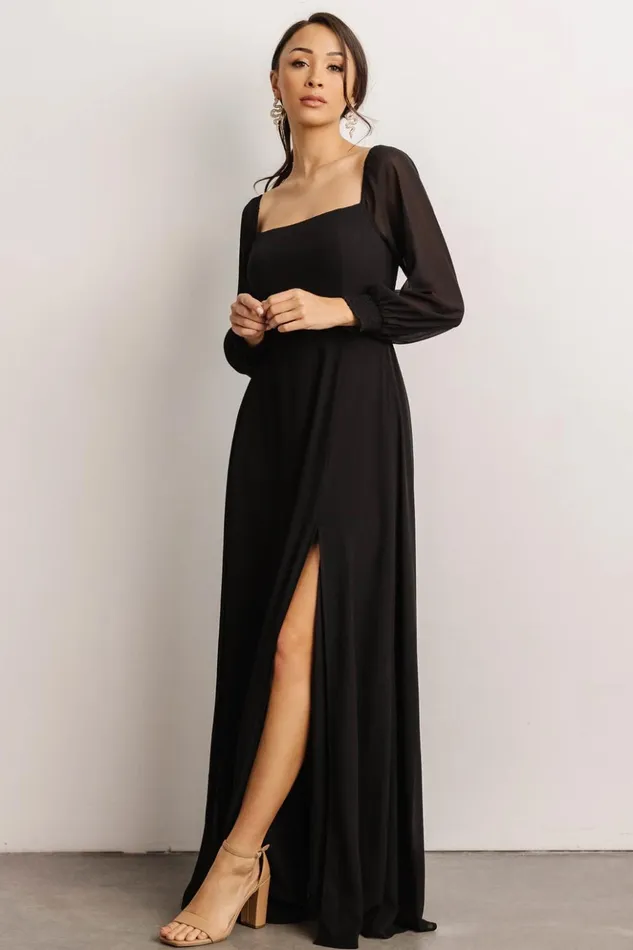 Baltic Born Maxi Dresses Giselle Maxi Dress Black 8211 Women Baltic Born Maxi Dresses Giselle Maxi Dress Black 8211 Women
