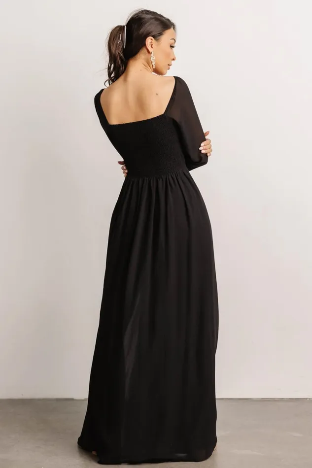 Baltic Born Maxi Dresses Giselle Maxi Dress Black 8211 Women Baltic Born Maxi Dresses Giselle Maxi Dress Black 8211 Women