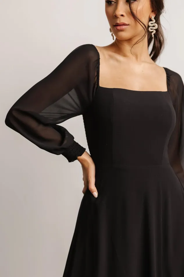 Baltic Born Maxi Dresses Giselle Maxi Dress Black 8211 Women Baltic Born Maxi Dresses Giselle Maxi Dress Black 8211 Women