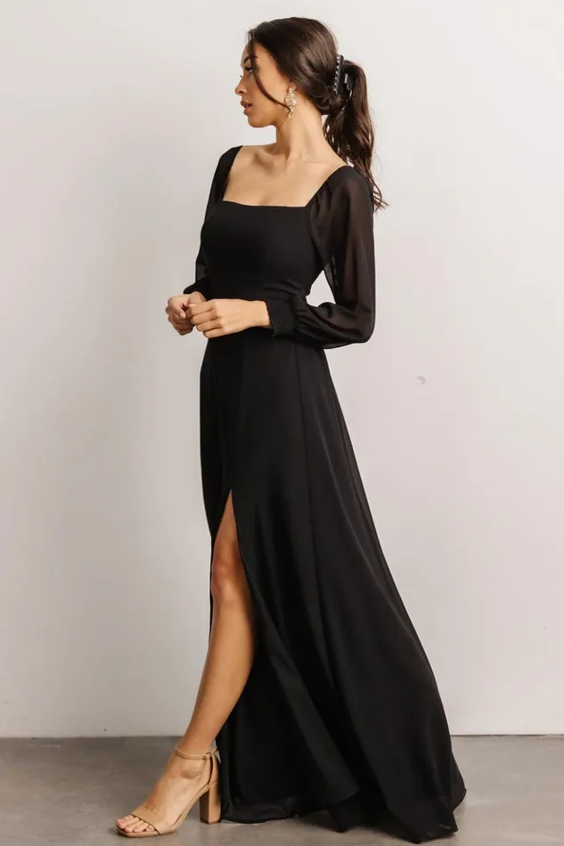 Baltic Born Maxi Dresses Giselle Maxi Dress Black 8211 Women Baltic Born Maxi Dresses Giselle Maxi Dress Black 8211 Women