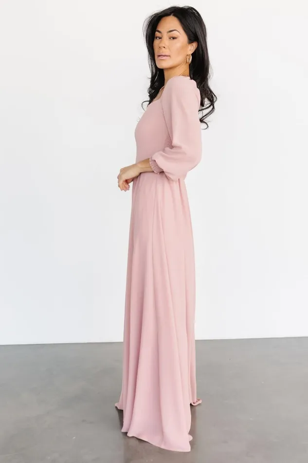 Baltic Born Maxi Dresses Giselle Maxi Dress Blush 8211 Women Baltic Born Maxi Dresses Giselle Maxi Dress Blush 8211 Women