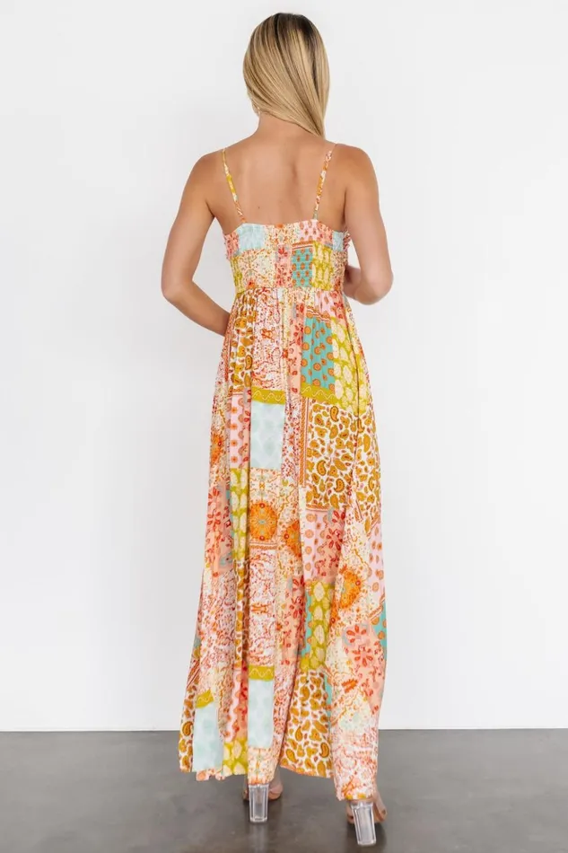 Baltic Born Maxi Dresses Kamari Tank Maxi Dress Multi Print 8211 Women Baltic Born Maxi Dresses Kamari Tank Maxi Dress Multi Print 8211 Women