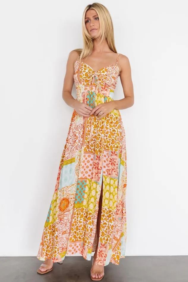 Baltic Born Maxi Dresses Kamari Tank Maxi Dress Multi Print 8211 Women Baltic Born Maxi Dresses Kamari Tank Maxi Dress Multi Print 8211 Women