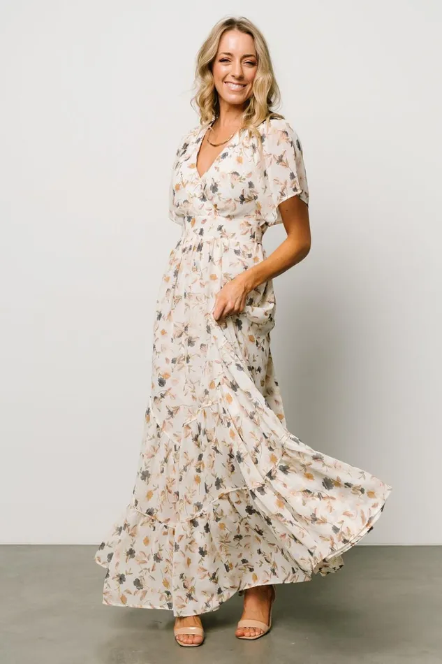 Baltic Born Maxi Dresses Katherine Maxi Dress Multi Floral 8211 Women