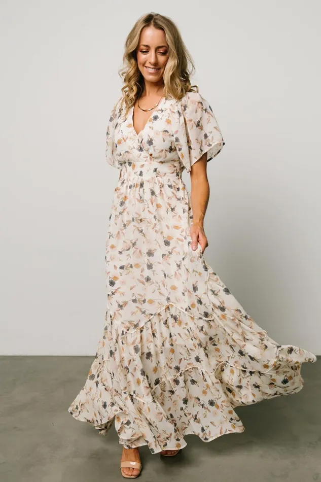 Baltic Born Maxi Dresses Katherine Maxi Dress Multi Floral 8211 Women Baltic Born Maxi Dresses Katherine Maxi Dress Multi Floral 8211 Women