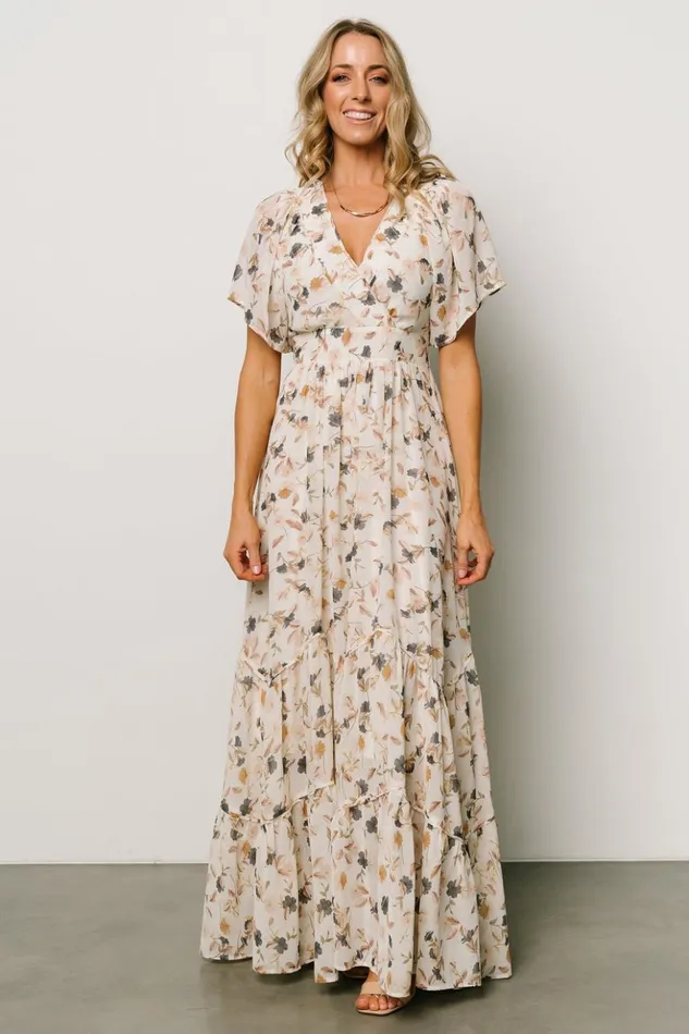 Baltic Born Maxi Dresses Katherine Maxi Dress Multi Floral 8211 Women Baltic Born Maxi Dresses Katherine Maxi Dress Multi Floral 8211 Women