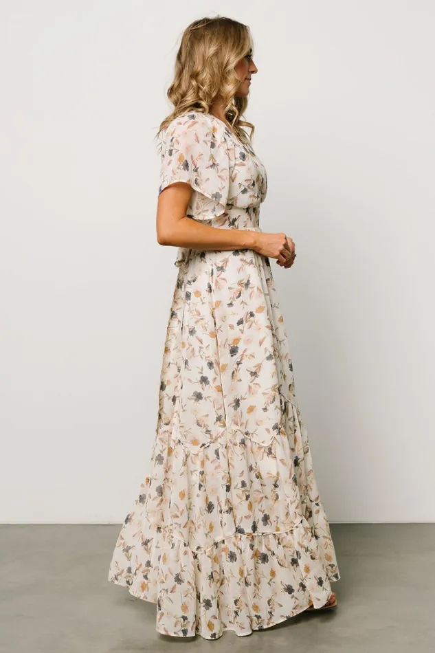 Baltic Born Maxi Dresses Katherine Maxi Dress Multi Floral 8211 Women Baltic Born Maxi Dresses Katherine Maxi Dress Multi Floral 8211 Women