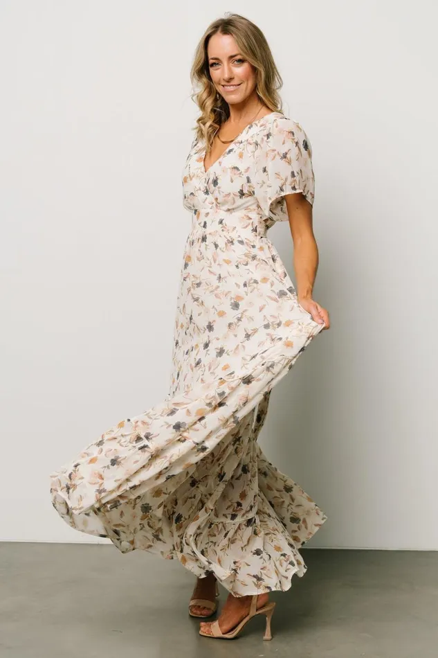 Baltic Born Maxi Dresses Katherine Maxi Dress Multi Floral 8211 Women Baltic Born Maxi Dresses Katherine Maxi Dress Multi Floral 8211 Women