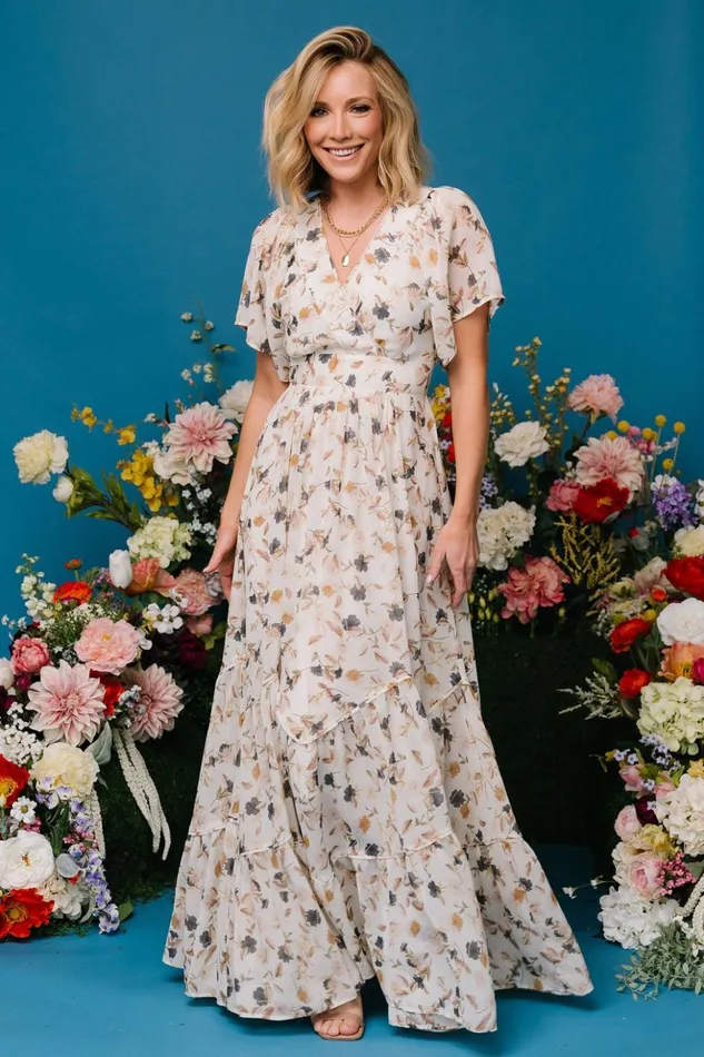 Baltic Born Maxi Dresses Katherine Maxi Dress Multi Floral 8211 Women Baltic Born Maxi Dresses Katherine Maxi Dress Multi Floral 8211 Women