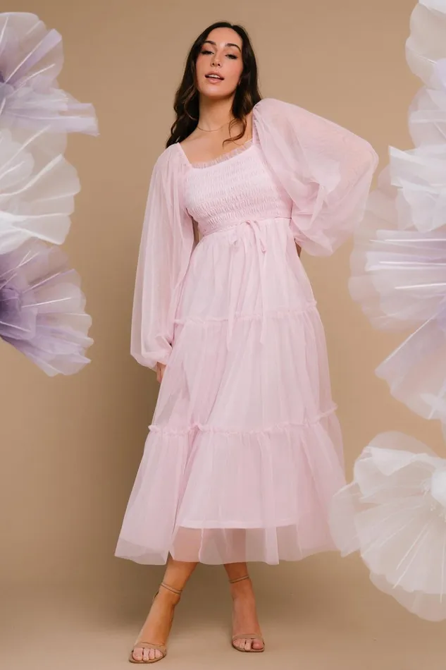 Baltic Born Maxi Dresses Katrina Tulle Maxi Dress Light Rose 8211 Women Baltic Born Maxi Dresses Katrina Tulle Maxi Dress Light Rose 8211 Women