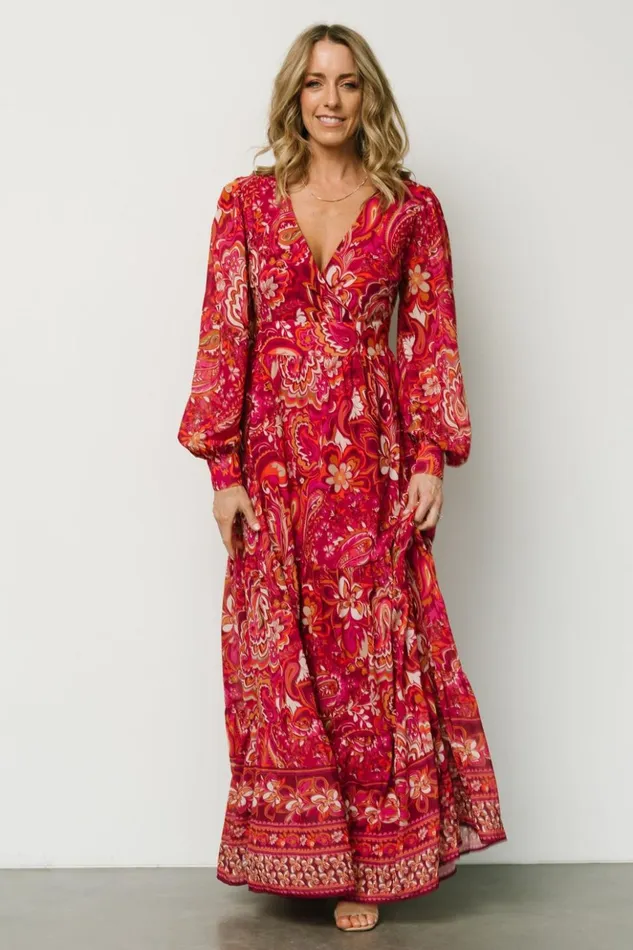 Baltic Born Maxi Dresses Layton Maxi Dress Multi Print 8211 Women
