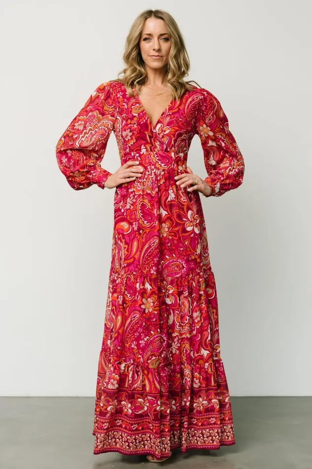 Baltic Born Maxi Dresses Layton Maxi Dress Multi Print 8211 Women Baltic Born Maxi Dresses Layton Maxi Dress Multi Print 8211 Women