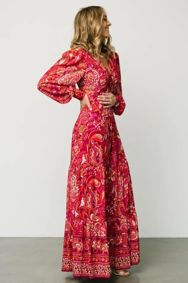 Baltic Born Maxi Dresses Layton Maxi Dress Multi Print 8211 Women Baltic Born Maxi Dresses Layton Maxi Dress Multi Print 8211 Women