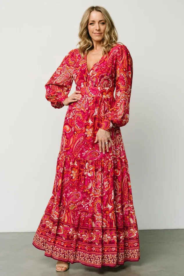 Baltic Born Maxi Dresses Layton Maxi Dress Multi Print 8211 Women Baltic Born Maxi Dresses Layton Maxi Dress Multi Print 8211 Women
