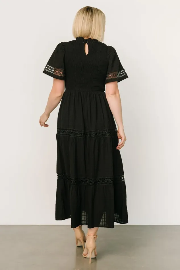 Baltic Born Maxi Dresses Loveland Geo Lace Maxi Dress Black 8211 Women Baltic Born Maxi Dresses Loveland Geo Lace Maxi Dress Black 8211 Women