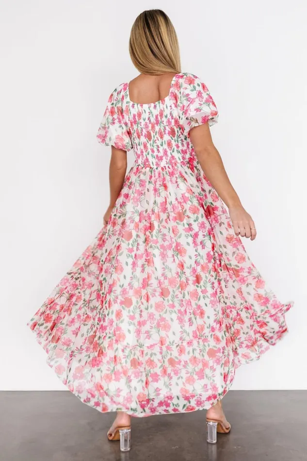 Baltic Born Maxi Dresses Margo Maxi Dress Pink Multi Floral 8211 Women Baltic Born Maxi Dresses Margo Maxi Dress Pink Multi Floral 8211 Women