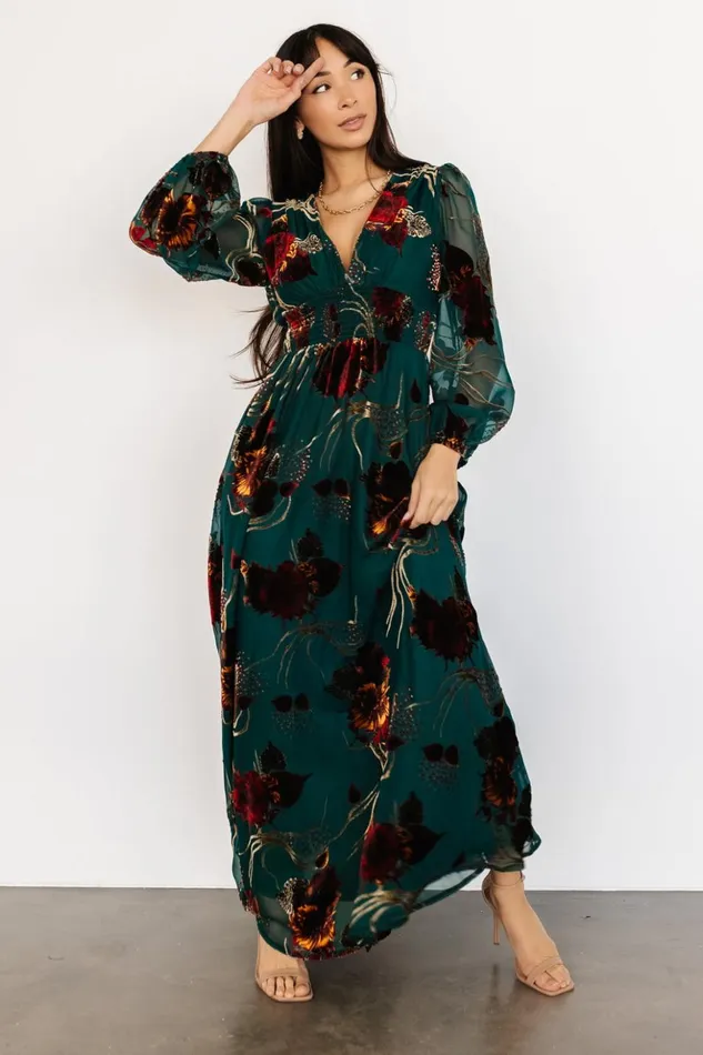 Baltic Born Maxi Dresses Mikla Maxi Dress Jade Multi 8211 Women