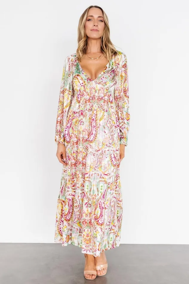 Baltic Born Maxi Dresses Ophelia Maxi Dress Multi Print 8211 Women