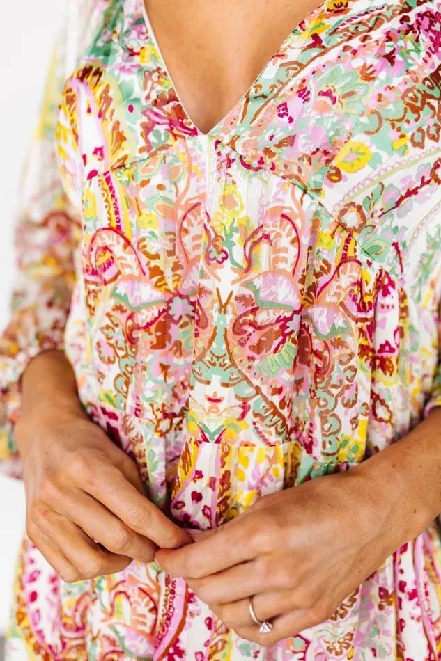 Baltic Born Maxi Dresses Ophelia Maxi Dress Multi Print 8211 Women Baltic Born Maxi Dresses Ophelia Maxi Dress Multi Print 8211 Women