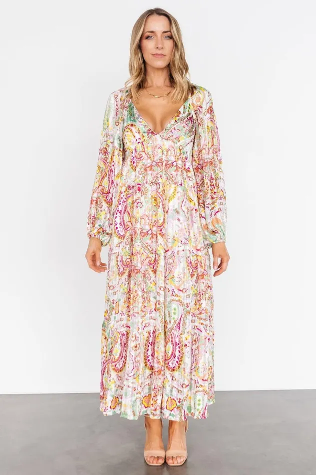 Baltic Born Maxi Dresses Ophelia Maxi Dress Multi Print 8211 Women Baltic Born Maxi Dresses Ophelia Maxi Dress Multi Print 8211 Women
