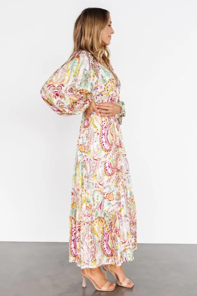 Baltic Born Maxi Dresses Ophelia Maxi Dress Multi Print 8211 Women Baltic Born Maxi Dresses Ophelia Maxi Dress Multi Print 8211 Women