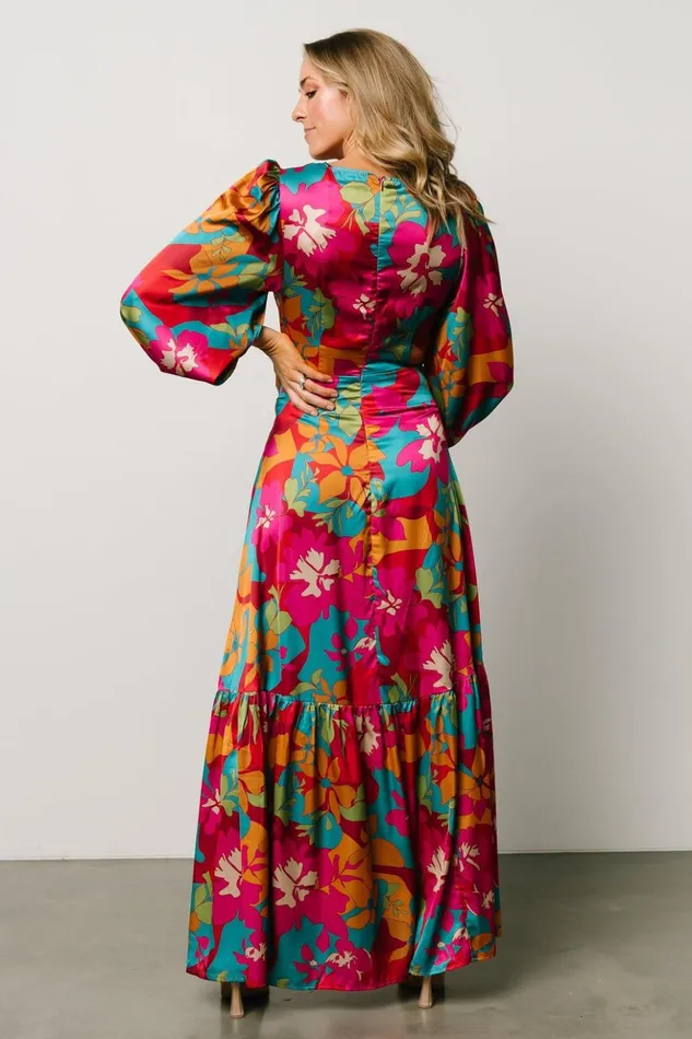 Baltic Born Maxi Dresses Paradisia Cut Out Maxi Dress Multi 8211 Women Baltic Born Maxi Dresses Paradisia Cut Out Maxi Dress Multi 8211 Women