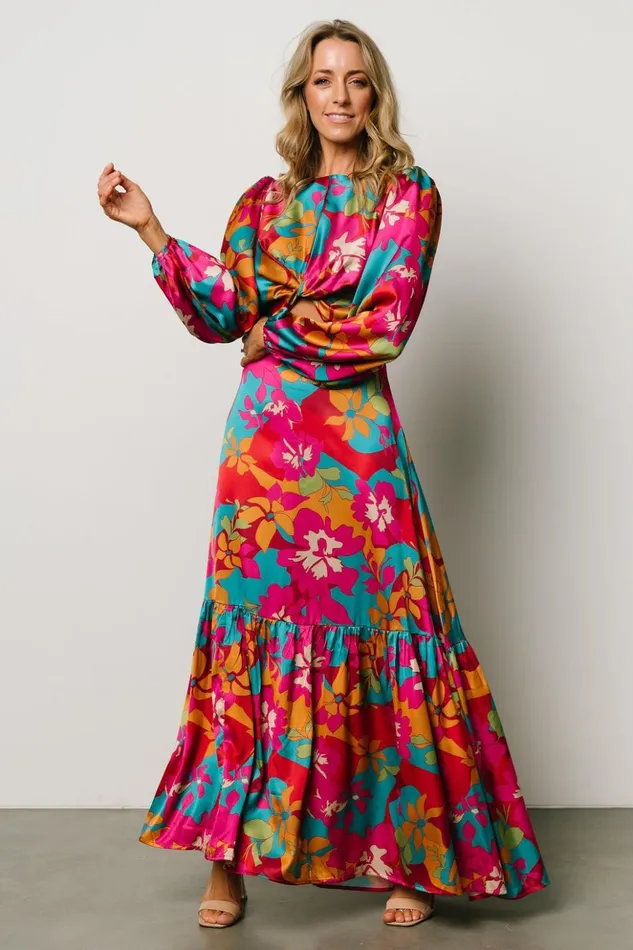 Baltic Born Maxi Dresses Paradisia Cut Out Maxi Dress Multi 8211 Women Baltic Born Maxi Dresses Paradisia Cut Out Maxi Dress Multi 8211 Women