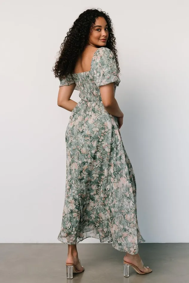 Baltic Born Maxi Dresses Raelynn Maxi Dress Sage Floral 8211 Women Baltic Born Maxi Dresses Raelynn Maxi Dress Sage Floral 8211 Women