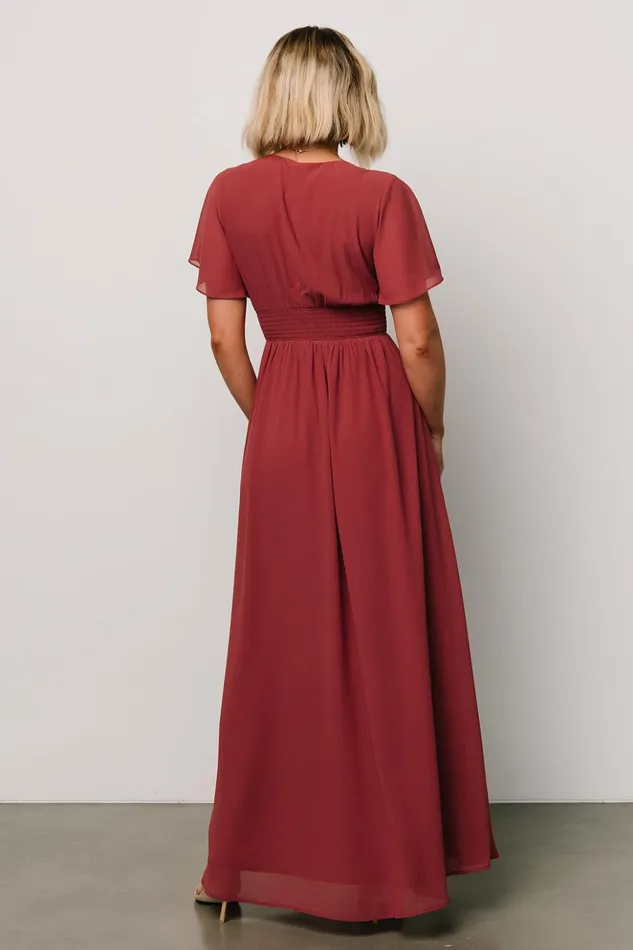 Baltic Born Maxi Dresses Ramona Maxi Dress Terracotta 8211 Women Baltic Born Maxi Dresses Ramona Maxi Dress Terracotta 8211 Women