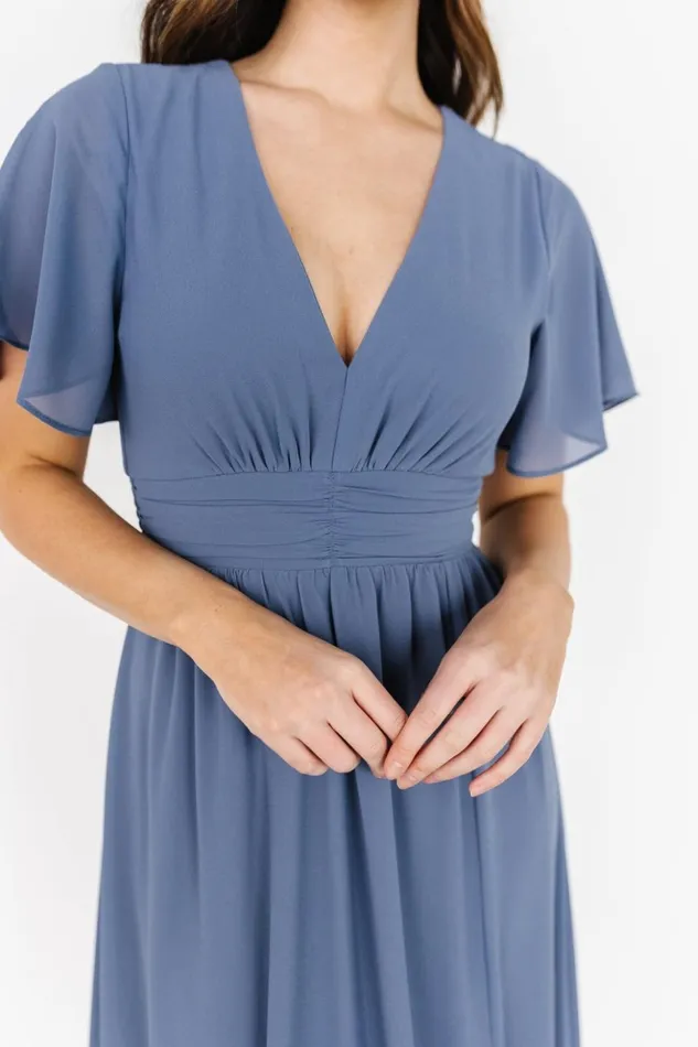 Baltic Born Maxi Dresses Ramona Maxi Dress Whisper Blue 8211 Women Baltic Born Maxi Dresses Ramona Maxi Dress Whisper Blue 8211 Women