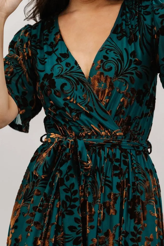 Baltic Born Maxi Dresses Uma Velvet Maxi Dress Bronze Jade 8211 Women Baltic Born Maxi Dresses Uma Velvet Maxi Dress Bronze Jade 8211 Women