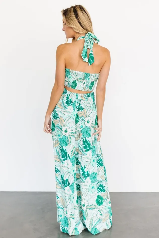 Baltic Born Maxi Dresses Wylde Cut Out Maxi Dress Green Multi 8211 Women Baltic Born Maxi Dresses Wylde Cut Out Maxi Dress Green Multi 8211 Women