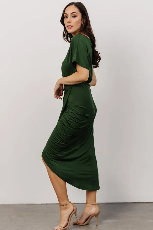 Baltic Born Midi Dresses Addison Midi Dress Green 8211 Women Baltic Born Midi Dresses Addison Midi Dress Green 8211 Women