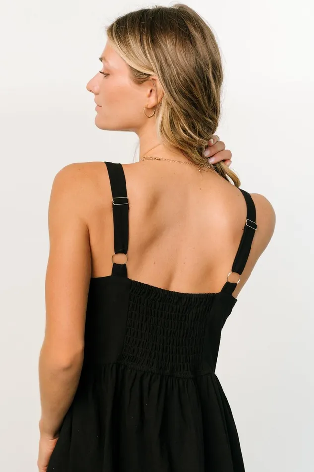 Baltic Born Midi Dresses Sammy Tank Midi Dress Black 8211 Women Baltic Born Midi Dresses Sammy Tank Midi Dress Black 8211 Women