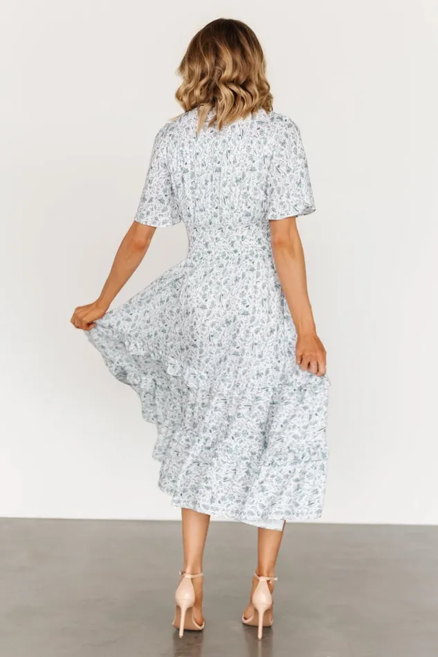 Baltic Born Midi Dresses Spell Boho Midi Dress White Sage 8211 Women Baltic Born Midi Dresses Spell Boho Midi Dress White Sage 8211 Women
