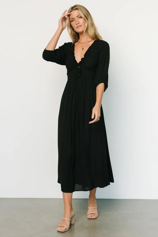 Baltic Born Midi Dresses Vicki Midi Dress Black 8211 Women