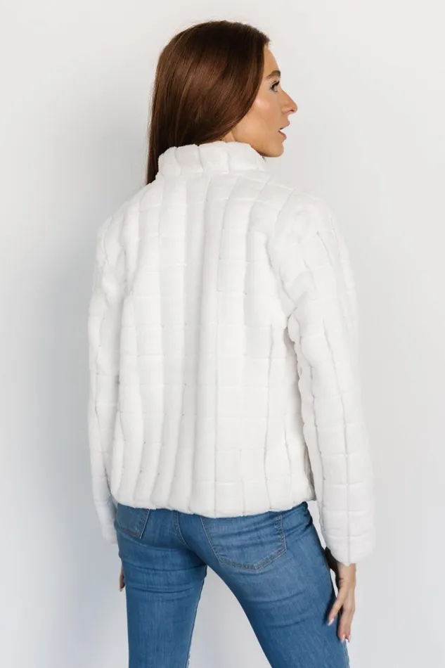 Baltic Born Outerwear Andrews Faux Fur Jacket Off White 8211 Women Baltic Born Outerwear Andrews Faux Fur Jacket Off White 8211 Women
