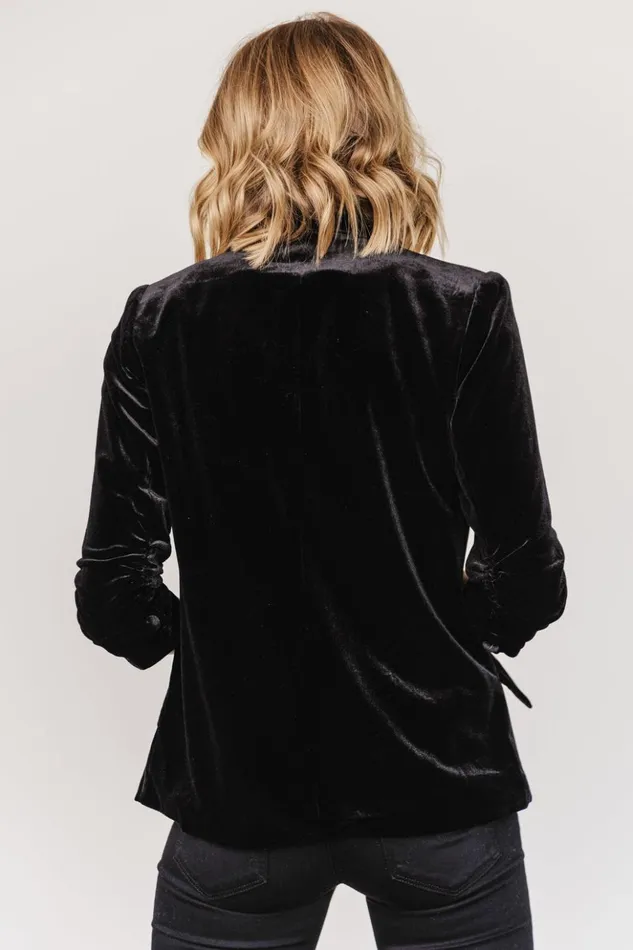 Baltic Born Outerwear Brinton Velvet Blazer Black 8211 Women Baltic Born Outerwear Brinton Velvet Blazer Black 8211 Women
