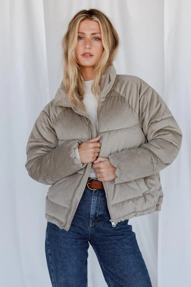 Baltic Born Outerwear Bryant Corduroy Puffer Coat Light Sage 8211 Women Baltic Born Outerwear Bryant Corduroy Puffer Coat Light Sage 8211 Women