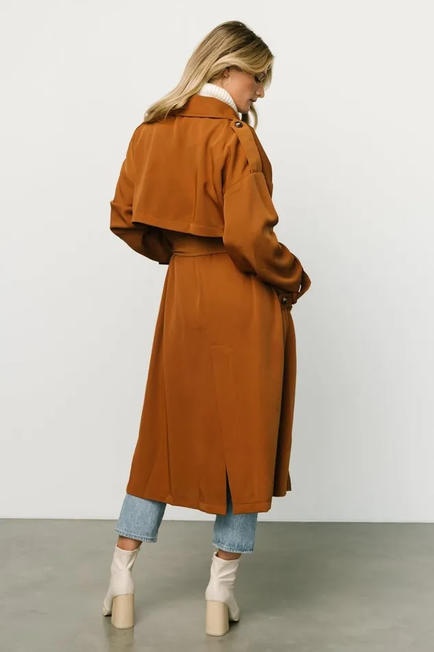 Baltic Born Outerwear Escalante Trench Coat Camel 8211 Women Baltic Born Outerwear Escalante Trench Coat Camel 8211 Women