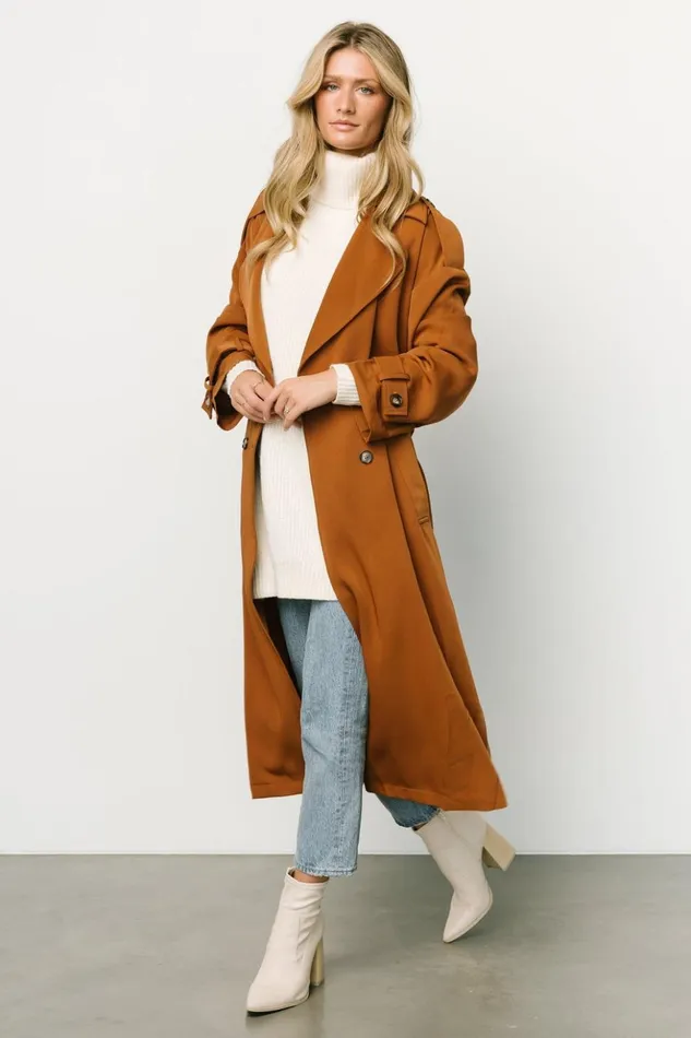 Baltic Born Outerwear Escalante Trench Coat Camel 8211 Women Baltic Born Outerwear Escalante Trench Coat Camel 8211 Women
