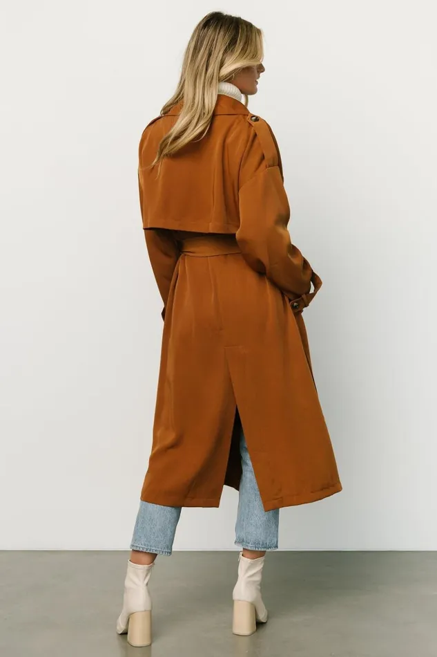 Baltic Born Outerwear Escalante Trench Coat Camel 8211 Women Baltic Born Outerwear Escalante Trench Coat Camel 8211 Women