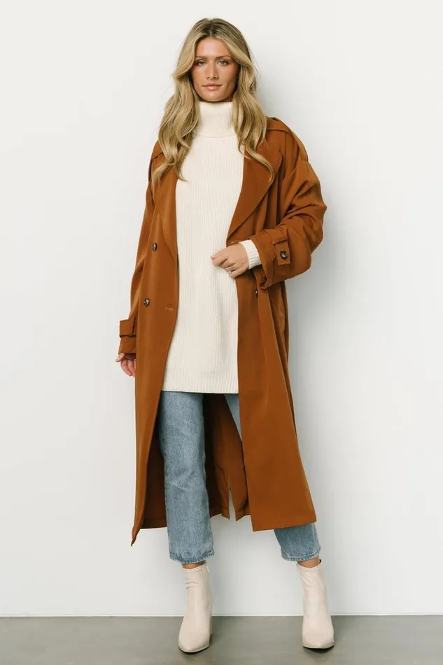 Baltic Born Outerwear Escalante Trench Coat Camel 8211 Women Baltic Born Outerwear Escalante Trench Coat Camel 8211 Women