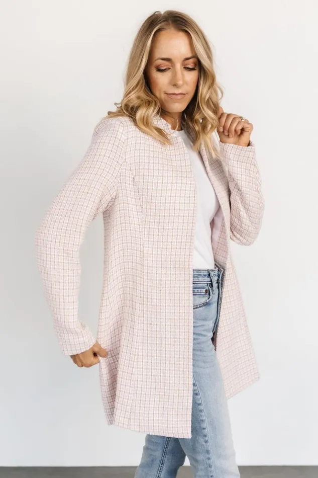 Baltic Born Outerwear Fanny Plaid Jacket Pink 8211 Women Baltic Born Outerwear Fanny Plaid Jacket Pink 8211 Women