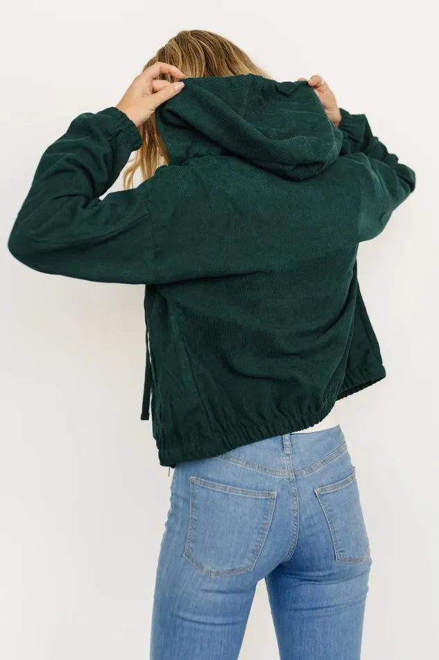 Baltic Born Outerwear Frankie Zip Jacket Dark Green 8211 Women Baltic Born Outerwear Frankie Zip Jacket Dark Green 8211 Women